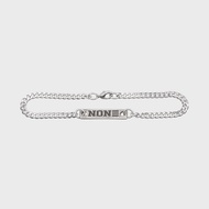 [NONENON] WIDTH PENDENT  BRACELET