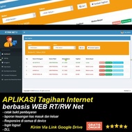 APLIKASI Tagihan Internet Berbasis WEB RT RW Net Native