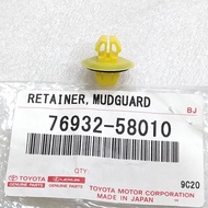 TOYOTA ALPHARD ANH10 MNH10 AS/MS DOOR SKIRT RETAINER CLIP (YELLOW) 76932-58010