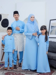 SET FAMILY ABAYA WIJDAN / JUBAH ABAYA / JUBAH