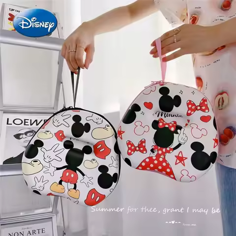 Cartoon Disney Headphone Case for AirPods Max Portable Smart Earphone Cover Storage Bag Travel Box f