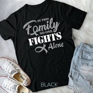 Brain Cancer Awareness Cancer Ribbon T-Shirt Unisex T-Shirt