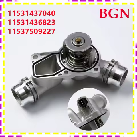 11531437040 11531436823 11537509227 Aluminum Engine Cooling Thermostat For BMW X3 X5 Z3 Z4 E46 E39 3