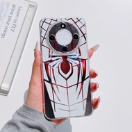 Marvel Spider-Man Spider Symbol Clear Phone Case For Honor X9D X9C X9B X9 X7C 4G/5G 70 60 50 30 Play