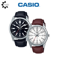 Casio Analog Leather Dress Watch Collection