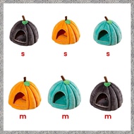 (DGHV) Pumpkin Cat Bed Cat Beds for Indoor Cats Pumpkin Shape Cat Cave BedCat Tent with Removable Cu