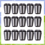 (UYNM) 15Pcs ER25 Collet Tool Precision Spring Collet Set from 2mm to 16mm CNC Collet Chuck For Mill