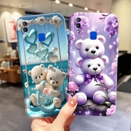 Vivo Y91 Y93 Y95 Y91c Y1s Case - T3dy Be4r Motif - Softcase - Silicone - Protector