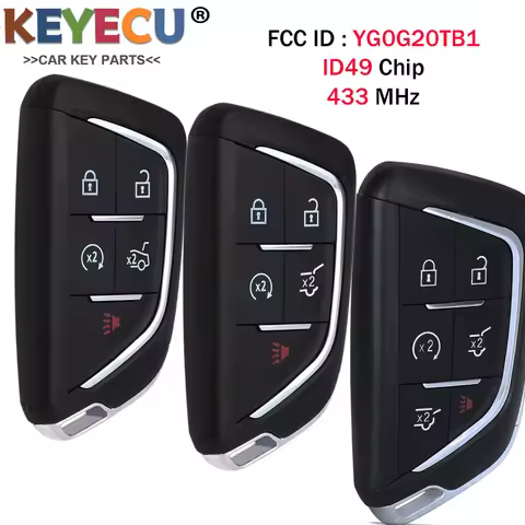 for Cadillac CT4 CT5 2020 2021 Escalade 2022 Lyriq XT4 2023 2024 Smart Remote Key 433MHZ 13538864 13