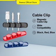 Baseus Magnetic Cable Clip For Mobile Phone USB Data Cable lightning Type-C Micro-USB Organizer For
