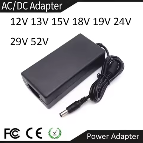 12volt 13v 15v 18v 19v 24v 29v 52v desktop power adapter 1.5a 2a 3a 3.5a 4a 5a 6a 7a 8a 9a 10amp for