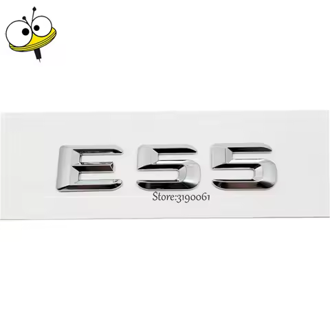 Auto Rear Sticker Emblem Badge Decal Styling Accessories For Mercedes Benz E Class E55 E63 W210 W211