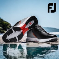 รองเท้ากอล์ฟ ผู้ชาย FOOTJOY Fuel 2024 Extra Wide BOA Waterproof 55431 Black Grey Red