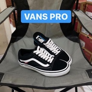 HITAM ️ Vans old skool pro black/white - black, 36th Best]]