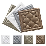 3D WallPaper High-quality Self Adhesive Faux Leather PE Foam Waterproof Wallpaper For Bedroom