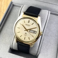 Grand Seiko GS 手錶 AT 自動上弦男士 白色錶盤 黃金