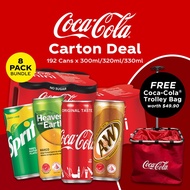 *8 Cartons Coke Bundle with *FREE Coke Steamboat. Trolley full redemped