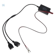 PLAY Dual USB QC3 0 Universal Charger USB Female DC-DC  Module DC10V- 30V to 5V3A