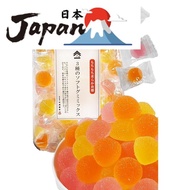 [Fastest direct import from Japan] Yakushima Fruit Gummies Assortment Large Volume [ Plums / Tankan / Passion Fruit 3 kinds mix ] Pouch gift Individually wrapped for business use Bulk Sweets Cute Sweets Gummies Soft Gummies Sensei Shokai [ Pinched ] 500g