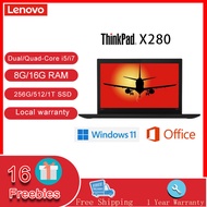 Lenovo ThinkPad X280 Ultrathin laptop Intel Quad-Core i5/i7 8G/16G DDR4 RAM 256G/512G/1T SSD Built I