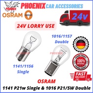 24V 【Osram】1157 1016 / 1156 1141 100% Original Halogen Bulb Made in Germany Mentol Lampu Kecil Brake