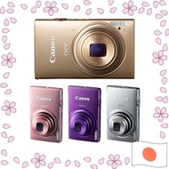 Canon IXY 430F 16.0MP Digital Camera 5x Optical Zoom Wi-Fi Gold / Silver / Purple / Pink - USED CAME