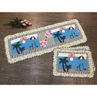 Carpet set 3 - The beach - Green - T3N15202