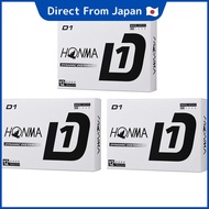 HONMA Golf D1 Balls 3-Doe Set (36 Balls) White