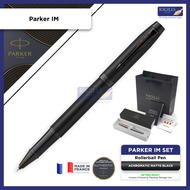 Parker IM Rollerball Pen - Black Matte Achromatic (with Black - Medium (M) Refill) / {ORIGINAL} / [KSGILLS Pen Gifts Malaysia]