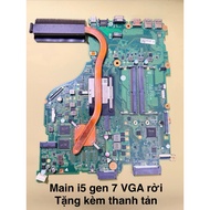 Acer E5-575 Laptop Mainboard CPU i3 i5 Gen 7 Separate VGA DAZAAMB16E0