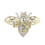 Gnoce Dancing Honey bee Stopper Charm