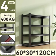 MOK Rak Besi Bertingkat 120*40*210CM Boltless Rack Height Adjustment Freely DIY Assembly