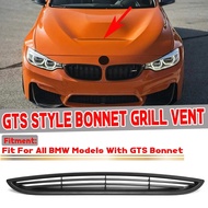 2PSC GTS Style Car Front Bonnet Grill Hood Vent Cover Air Outlet For BMW E90 E91 E92 E93 F10 F22 G20