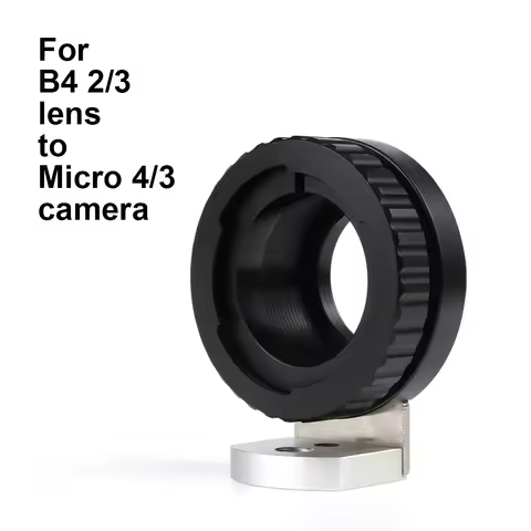B4-M4/3 For B4 2/3" Movie lens - Micro 4/3 M4/3 MFT Mount Adapter Ring 2/3-M4/3 for Panasonic G,GF,G