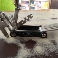 Good complete L-shaped wrench Multifunctional bicycle wrench/ 15-in-1 L-shaped wrench/ Tool Set Bike