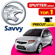 PROTON Savvy (Nano ceramic sputter HD IR99) PRECUT car tinted kereta UV 99% window film