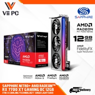 SAPPHIRE NITRO+ AMD Radeon RX 7700 XT 12GB GDDR6 PCI Express 4.0 x16 RX 7700XT RX7700 XT Video Card 