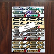 CLICK 125 STICKER, CLICK 125 FOR VARIO CUTTING BODY