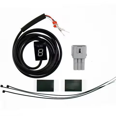 Motorcycle LCD Electronics 6 Speed 1 - 6 Level Gear Indicator Digital Gear Meter For Suzuki Boulevar