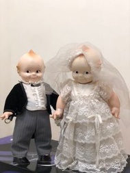 正品 結婚 新人 Wedding kewpie bb doll 公仔