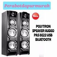 PROMO POLYTRON SPEAKER AUDIO PAS 8E22 PAS8E22 USB BLUETOOTH