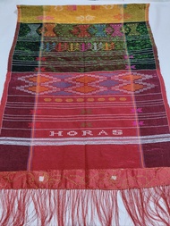 Ulos Sadum Motif Angkola Pakaian Adat Batak Toba Wanita Lebar 73cm Panjang 200cm Desain Elegan Unik 