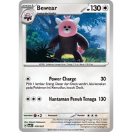 TCG Bewear 010/021 MAAL Deck Mega Lucario ORIGINAL INDONESIAN POKEMON CARD