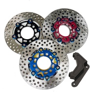 Universal 200mm motorcycle brake discs For Honda DIO AF27 AF28 AF18 ZX AF34 AF35 AF36 Floating  Rapi