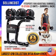 SellinCost FitExperte 4 to 40kg SelectTech Dumbbell 1090 One Second Automatic Adjustable Dumbbell Se