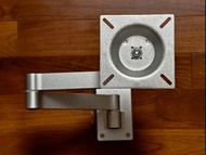 VESA 全金屬銀色360可調節顯示器支架 (上牆)