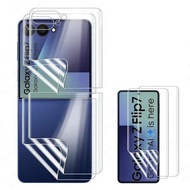 LAYAR Hydrogel Screen Protector for Samsung Z Flip 7 6 5 4 3 Full Body - INSIDE SCREEN, CLEAR, FLIP 