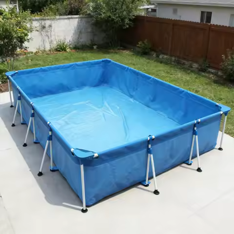 3*2*0.6m Environmentally Friendly PVC Material Support Swimming Pool, Children's Safety Play Pool, H