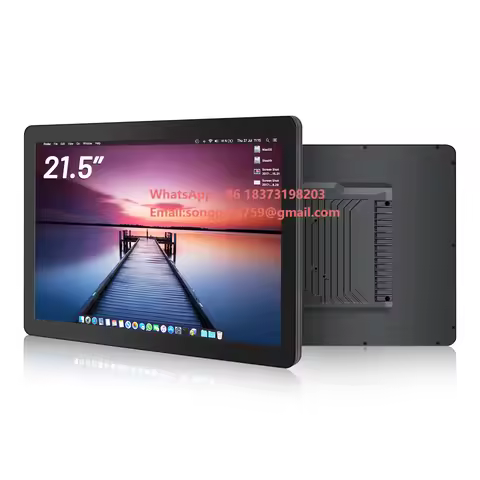 Wall Mount 15 18.5 21 24 27 Inch All in One Touch Tablet Industrial Touch Screen Moni tor Android/Wi