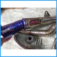✓ ◵ ▣ DAENG SAI4  OPEN PIPE WITH SILENCER FOR SNIPER 155